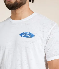 Graphic T-Shirts | Junkfood Ford Four Wheeling T-Shirt White