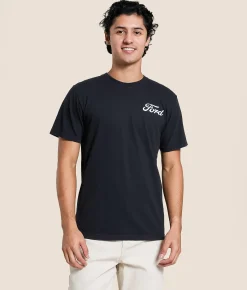 JEDCo Ford Trucks & Bucks T-Shirt Black Clearance