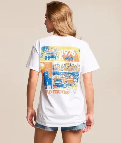 Junkfood 1976 Ford Trucks T-Shirt White Sale