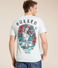 Tops | Sullen Fore Play T-Shirt Hushed Green
