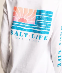 Tops | Salt Life Forever Coastal 2.0 T-Shirt White