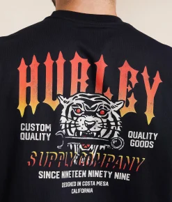 Graphic T-Shirts | Hurley Forged T-Shirt Black