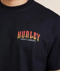 Graphic T-Shirts | Hurley Forged T-Shirt Black