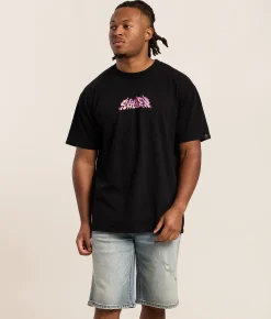 Tops|Graphic T-Shirts | Sullen Fortress T-Shirt Jet Black