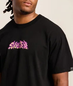 Tops|Graphic T-Shirts | Sullen Fortress T-Shirt Jet Black