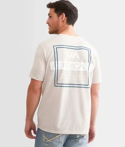 Graphic T-Shirts | RVCA Forward Sport T-Shirt Dark Khaki Heather