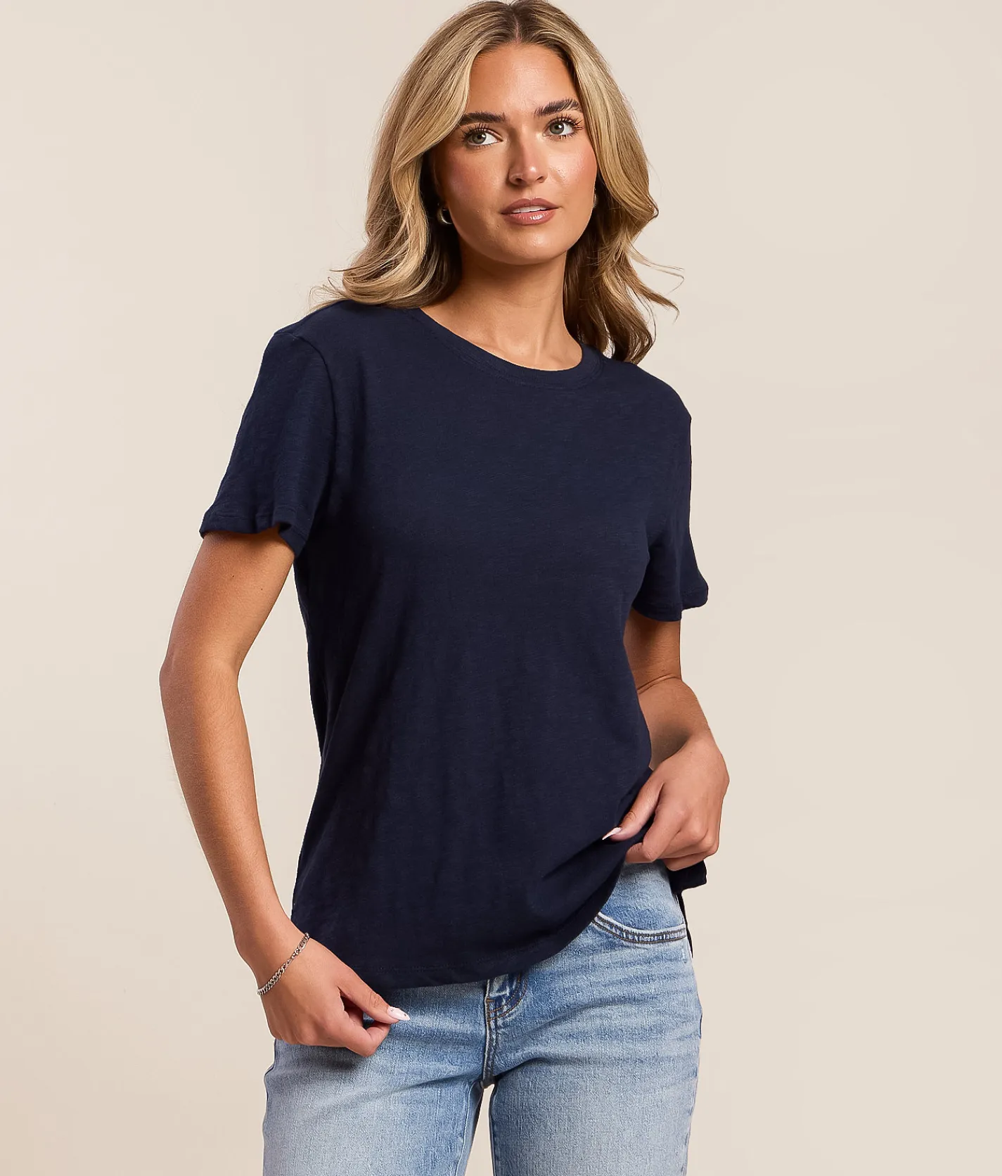 Z Supply Foundation Slub T-Shirt Eclipse