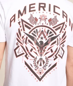 Graphic T-Shirts | American Fighter Fountain Lake T-Shirt White