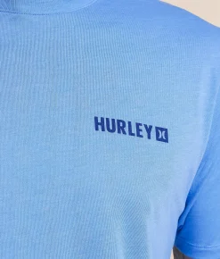 Hurley Four Corners T-Shirt Aquifer Htr Clearance