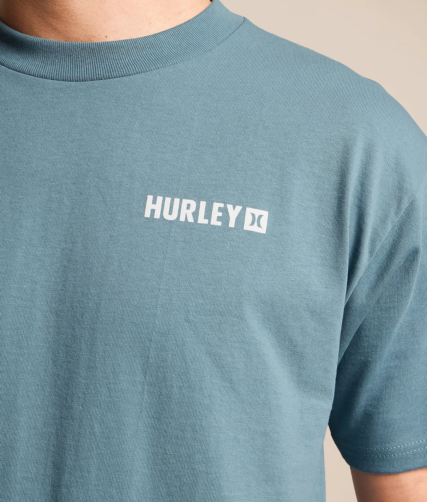 Tops|Graphic T-Shirts | Hurley Four Corners T-Shirt Ocean Blue