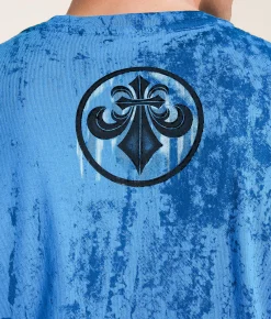 Graphic T-Shirts | Affliction Fragmented T-Shirt Pacific Blue