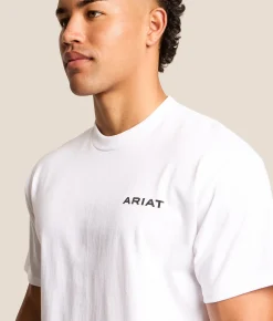 Ariat Frame Gaze T-Shirt White Hot