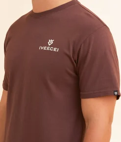 Graphic T-Shirts | Veece Framework T-Shirt Bitter Chocolate