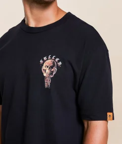 Sullen Fred T-Shirt Jet Black Sale