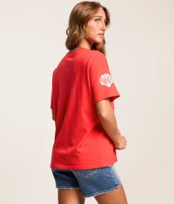 Billabong Free Bird T-Shirt Fiesta Red Clearance