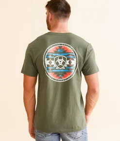 Ariat Freedom Circle T-Shirt Surplus Green Sale