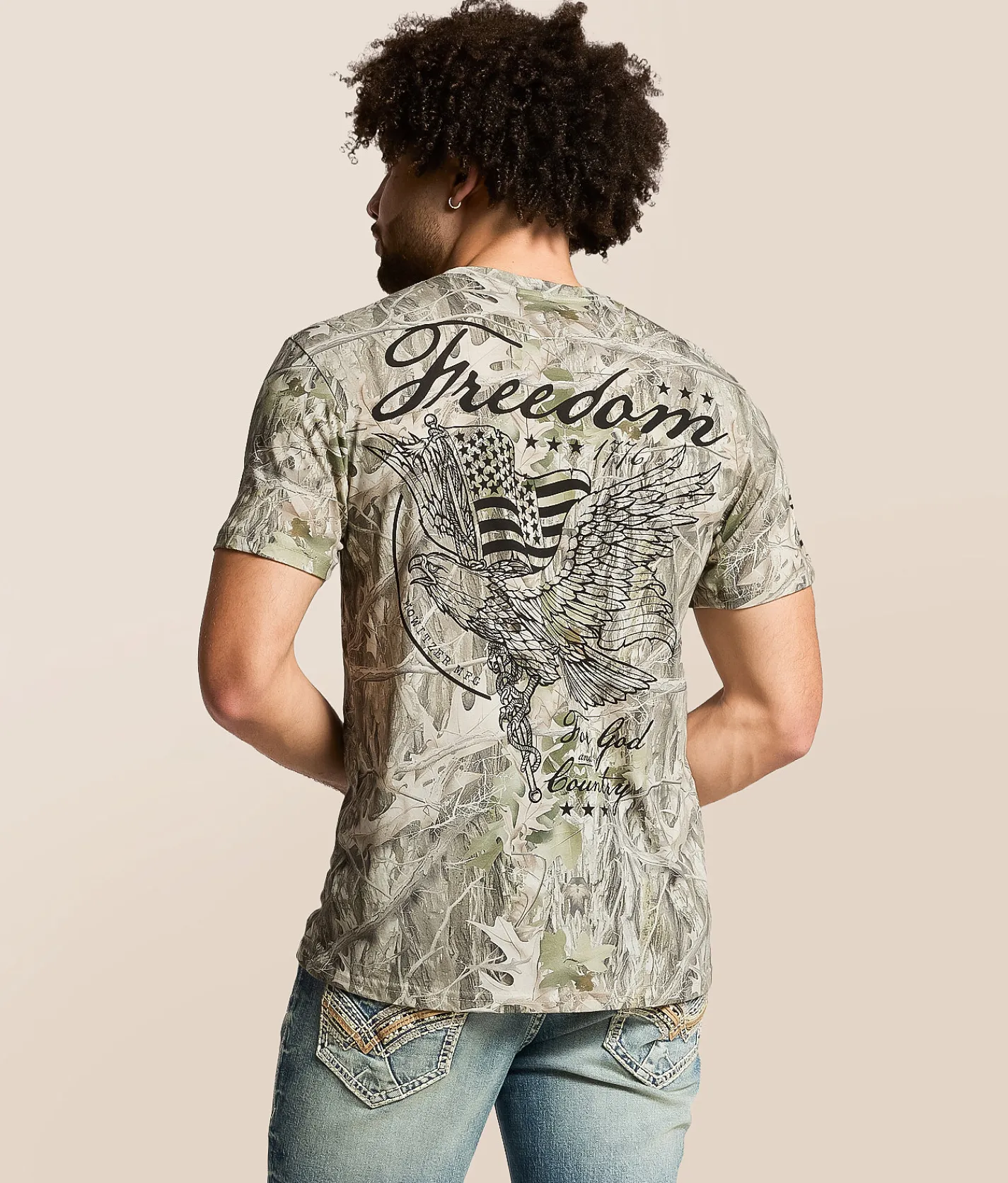 Howitzer Freedom Country T-Shirt Sand