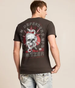 Howitzer Freedom Defender T-Shirt Vintage Black