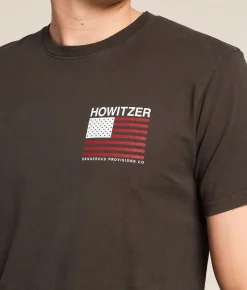 Howitzer Freedom Defender T-Shirt Vintage Black