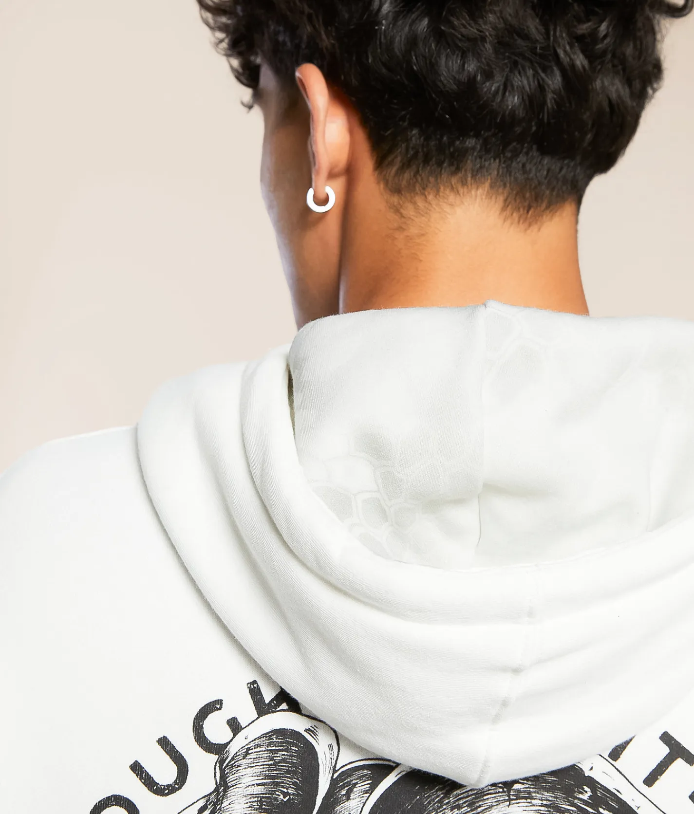 Howitzer Freedom Hooded Sweatshirt Antique White