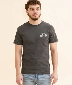 Tail Chasers Club Freedom Hunt T-Shirt Pepper Pigment Dye Outlet