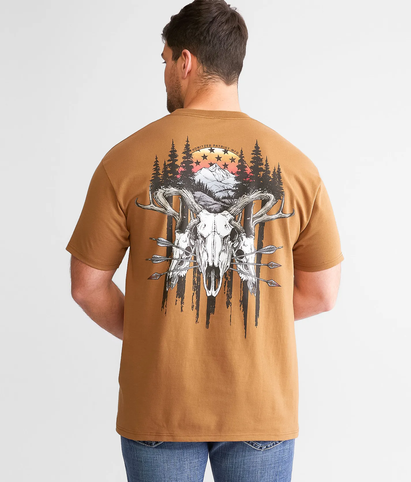Howitzer Freedom Trail T-Shirt Brown Sugar Clearance