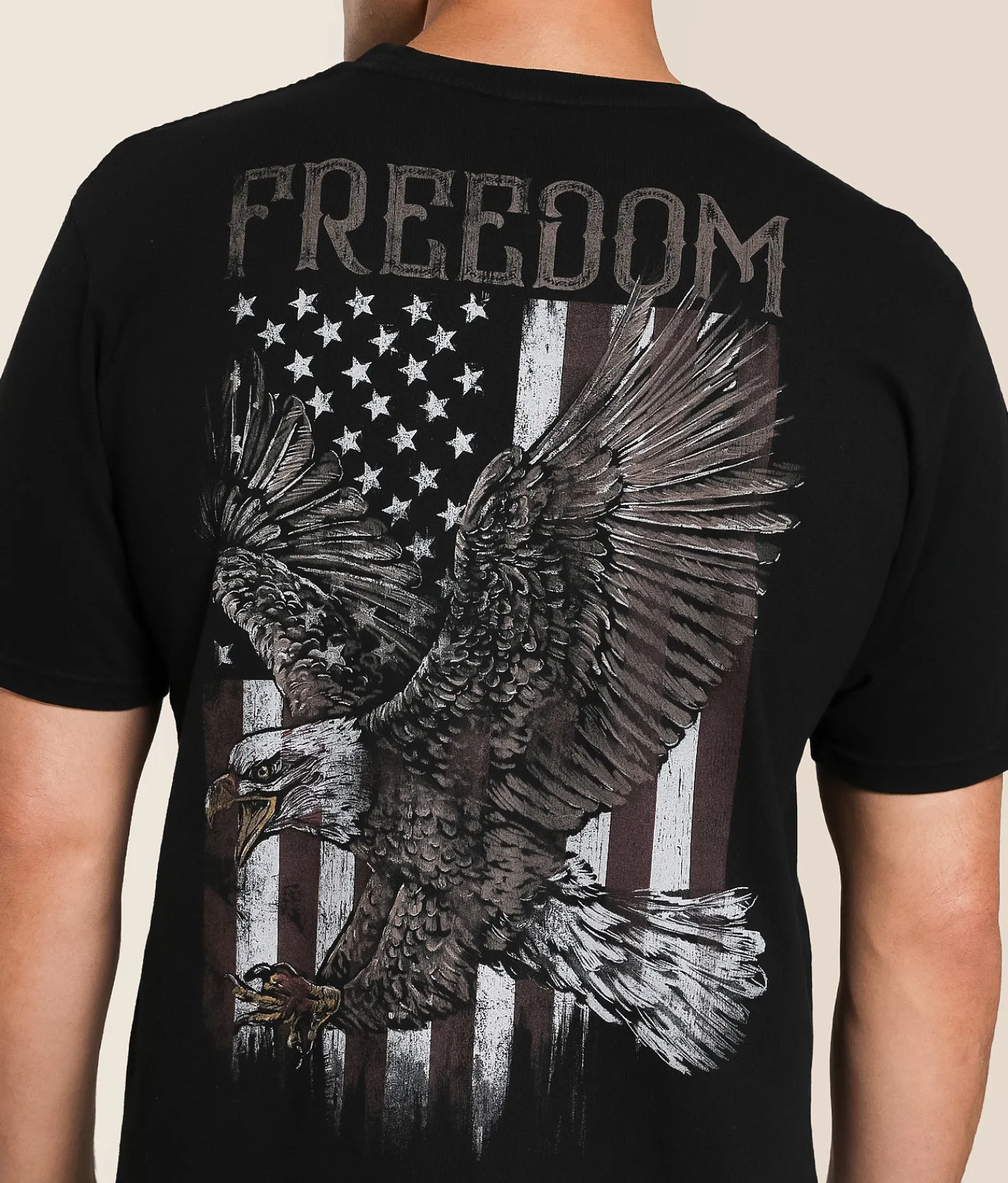 Howitzer Freedom T-Shirt Black Outlet