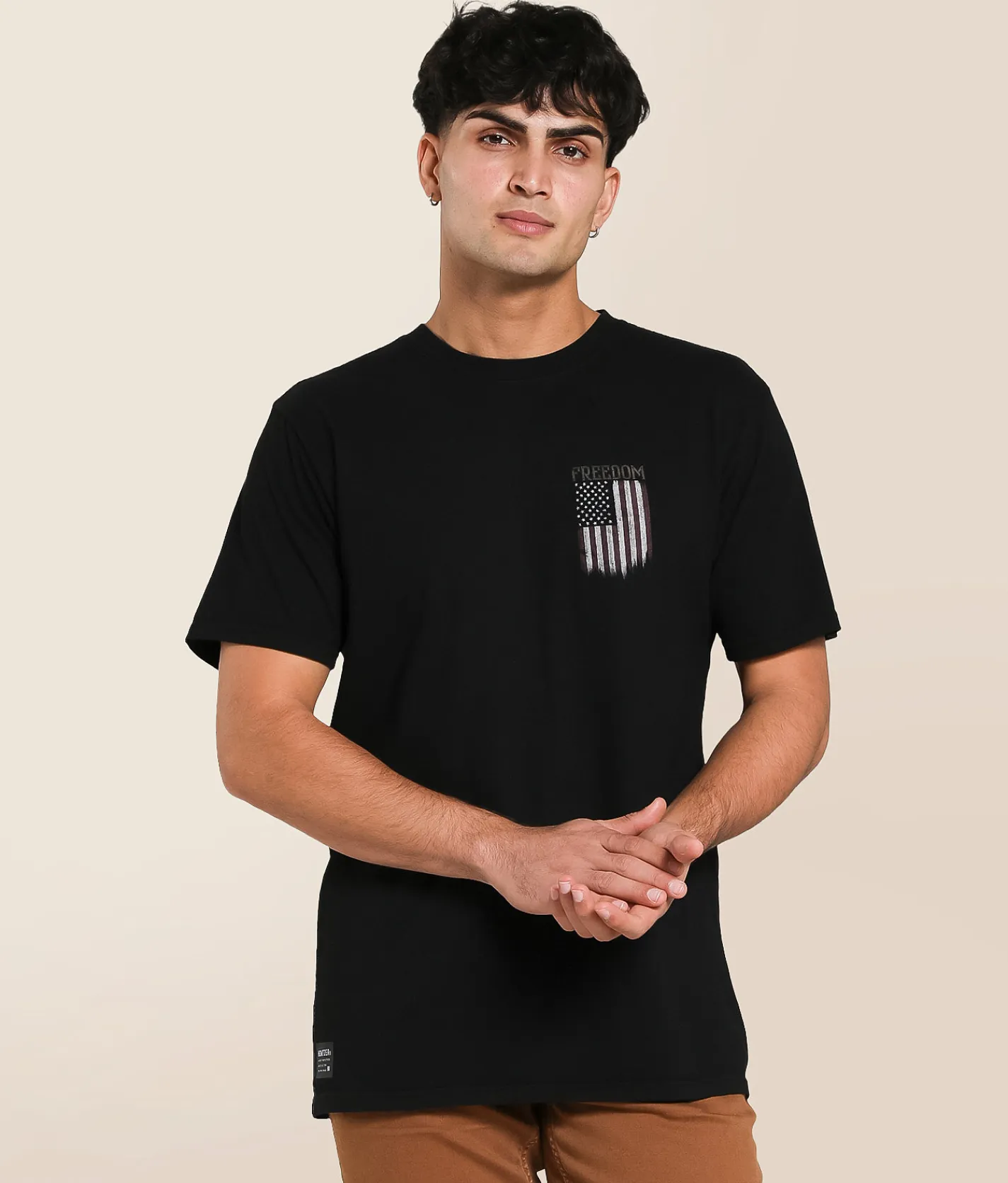 Howitzer Freedom T-Shirt Black Outlet