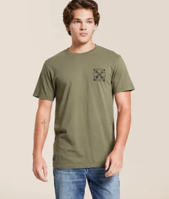 Tops|Graphic T-Shirts | Howitzer Freedom T-Shirt Tea Leaf