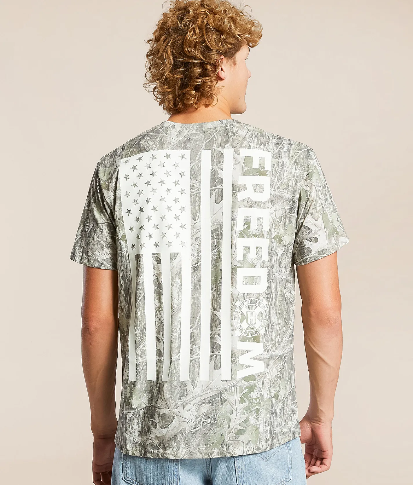 Tops|Graphic T-Shirts | Howitzer Freedom T-Shirt Sand