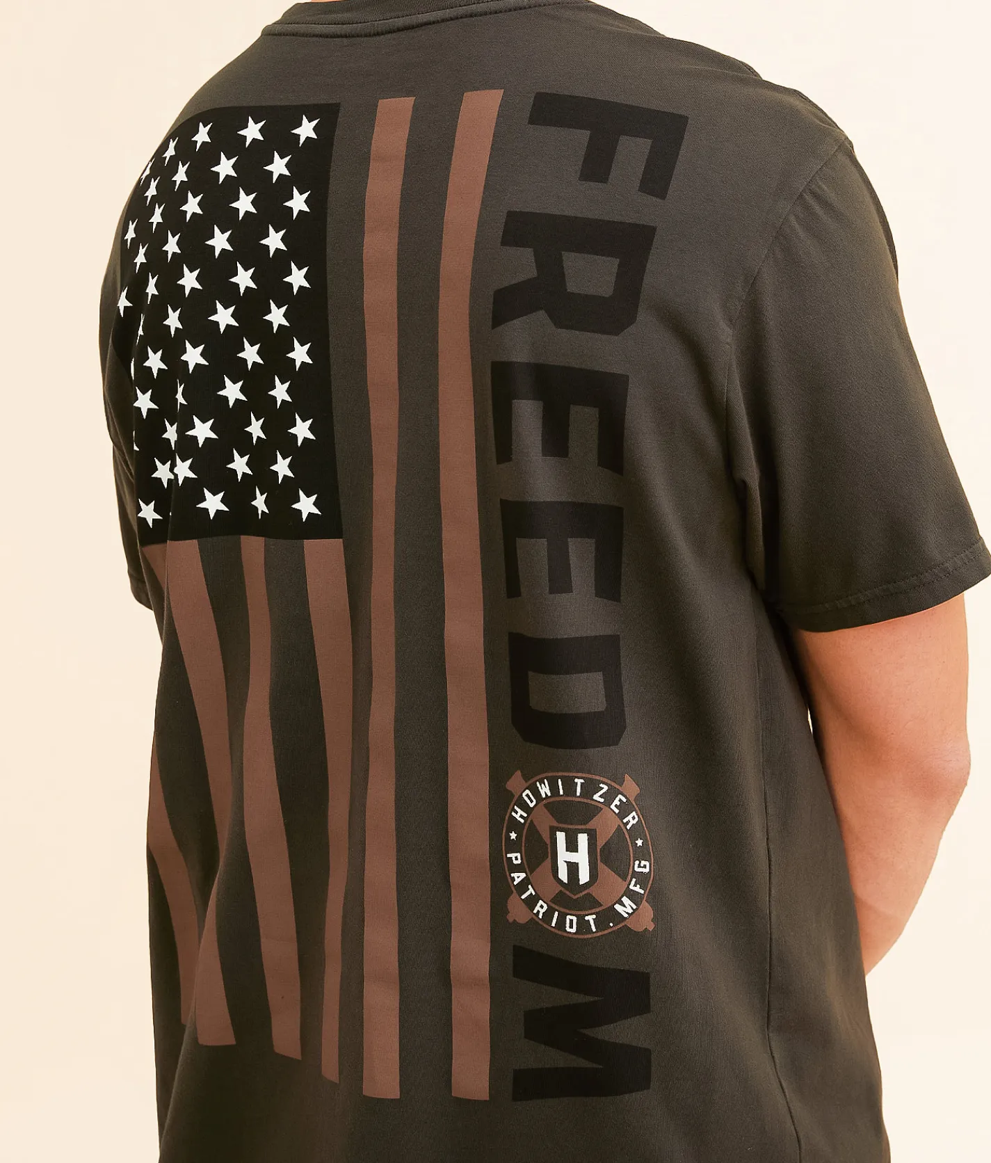 Graphic T-Shirts | Howitzer Freedom T-Shirt Vintage Black