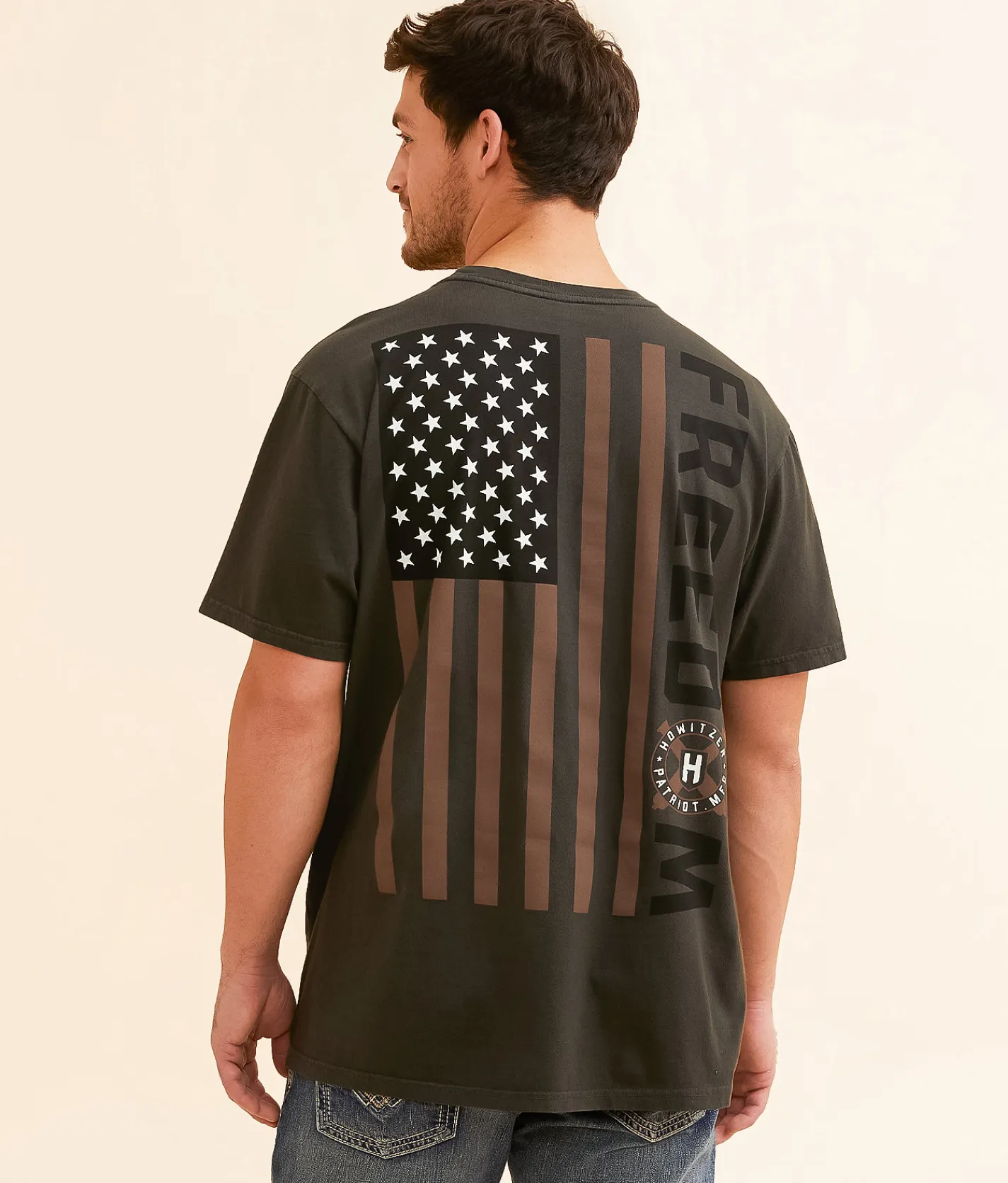 Graphic T-Shirts | Howitzer Freedom T-Shirt Vintage Black
