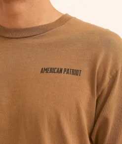 Graphic T-Shirts | Howitzer Freedom Union T-Shirt Timberwolf
