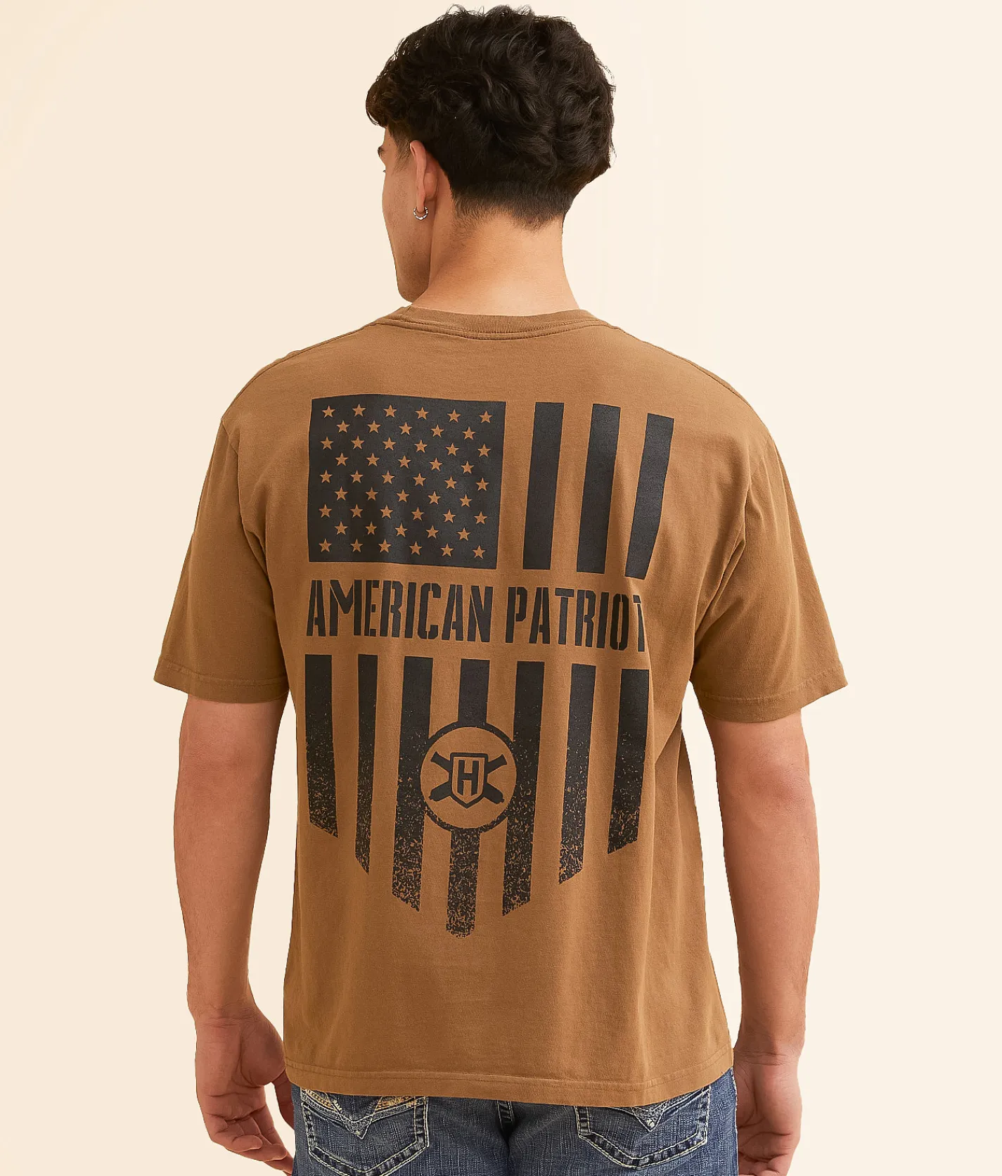 Graphic T-Shirts | Howitzer Freedom Union T-Shirt Timberwolf