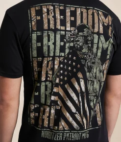 Graphic T-Shirts | Howitzer Freedom Warrior T-Shirt Black