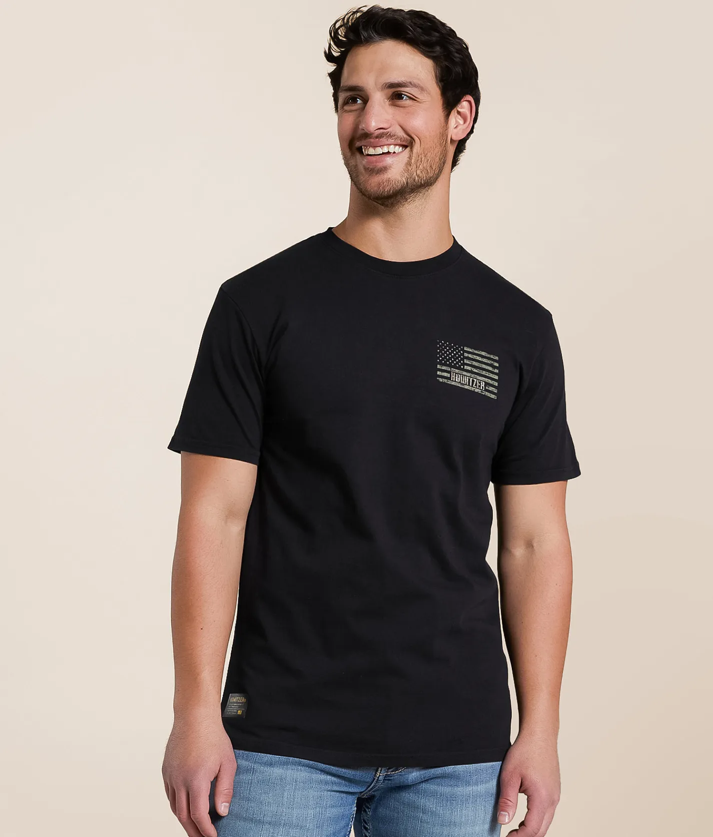 Graphic T-Shirts | Howitzer Freedom Warrior T-Shirt Black