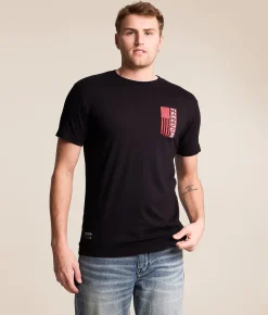 Tops | Howitzer Free Flag T-Shirt Black