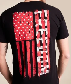 Tops | Howitzer Free Flag T-Shirt Black
