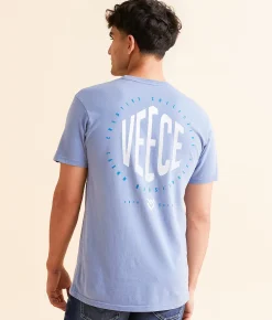 Graphic T-Shirts | Veece Free Form T-Shirt Ash Blue