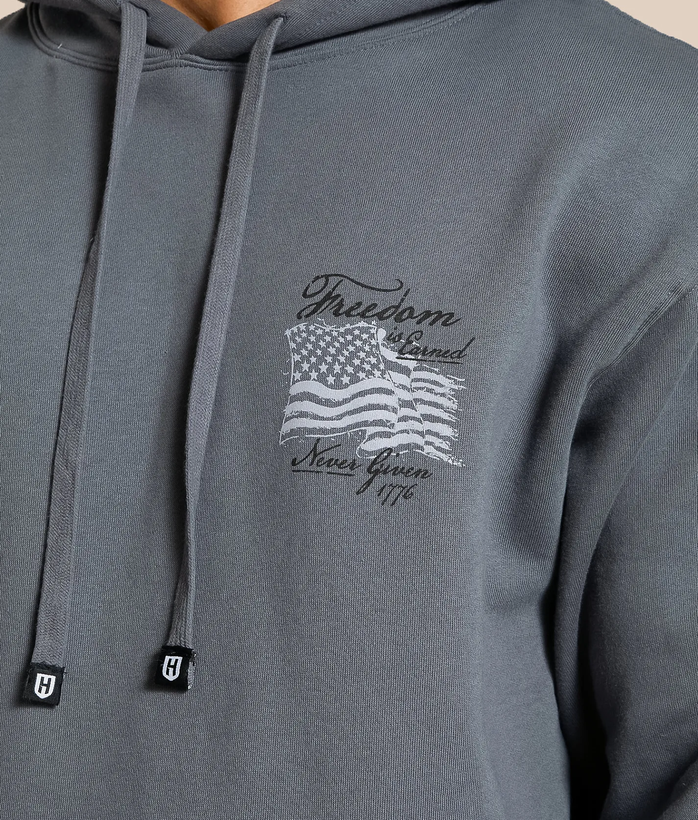 Tops | Howitzer Free 76 Hooded Sweatshirt Turbulance