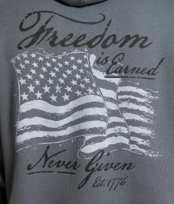 Tops | Howitzer Free 76 Hooded Sweatshirt Turbulance