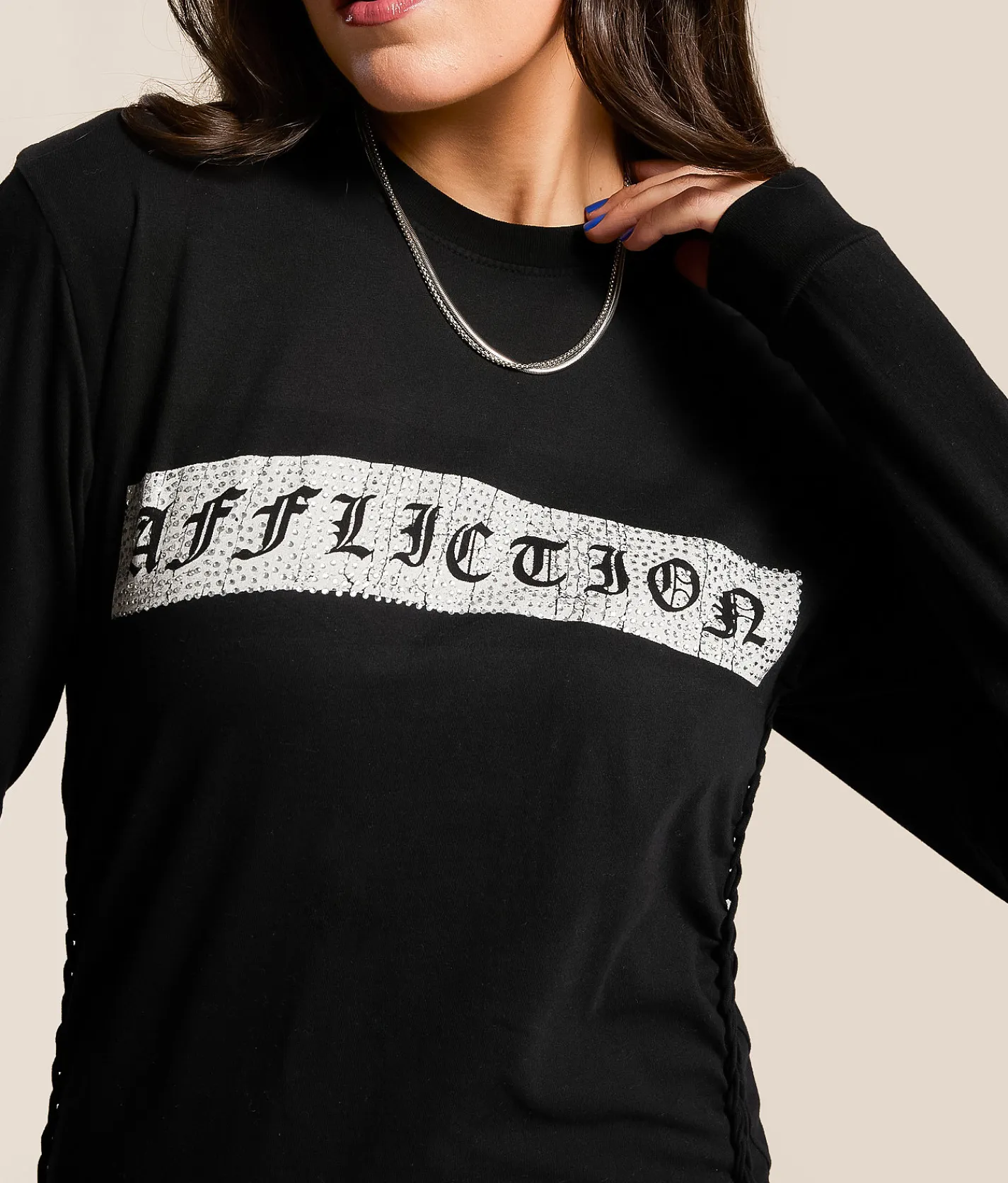 Affliction Free Mind T-Shirt Black Reactive