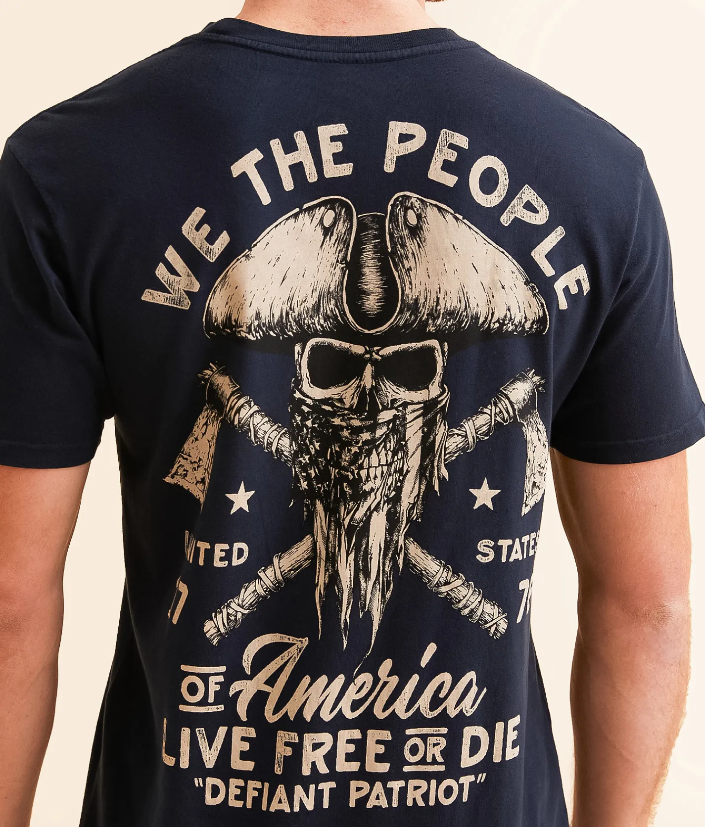 Howitzer Free Or Die T-Shirt Obsidian Clearance