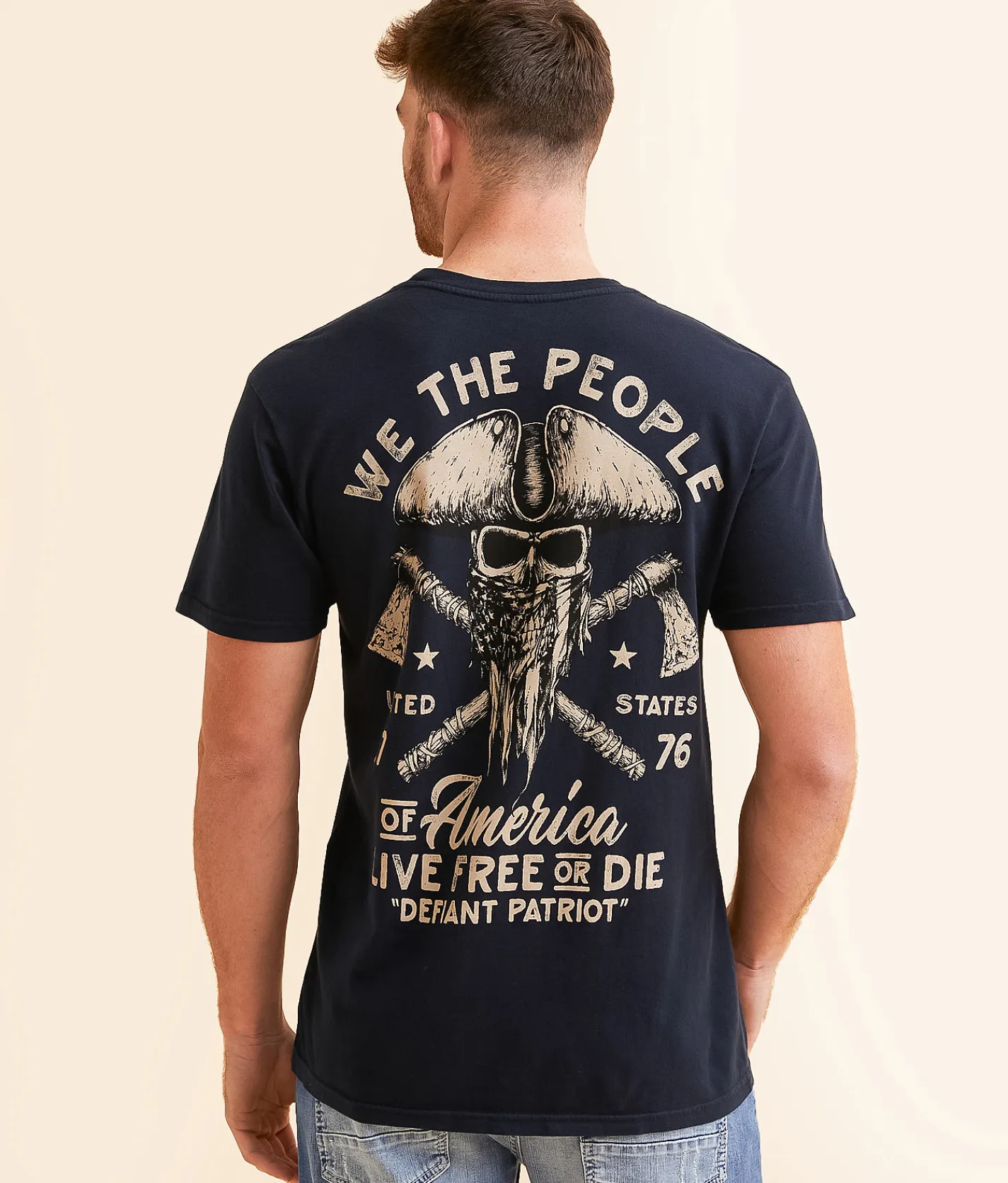 Howitzer Free Or Die T-Shirt Obsidian Clearance