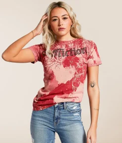 Tops | Affliction Free T-Shirt Cranberry