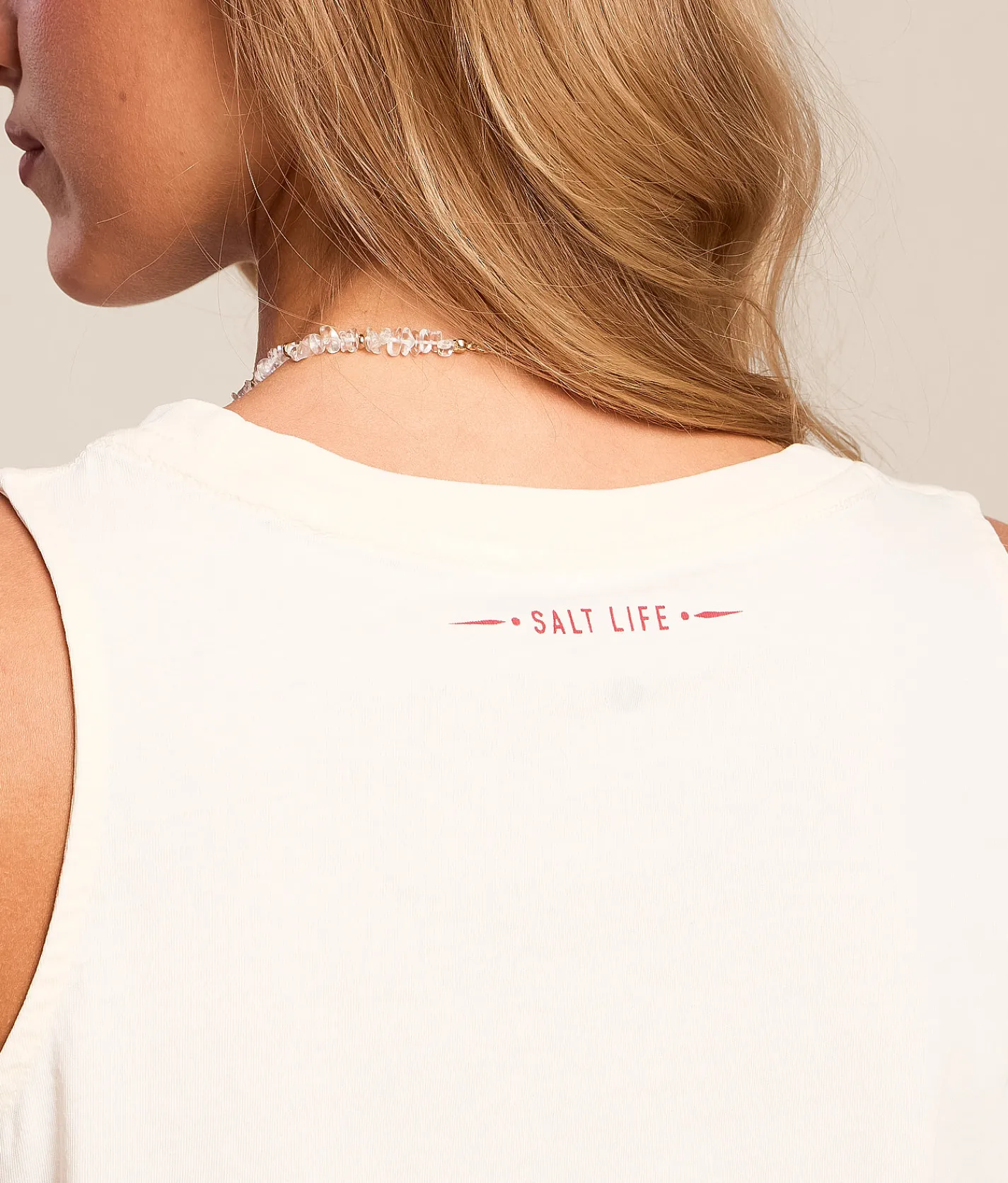 Tops | Salt Life Fresh Crabs Tank Top Cream
