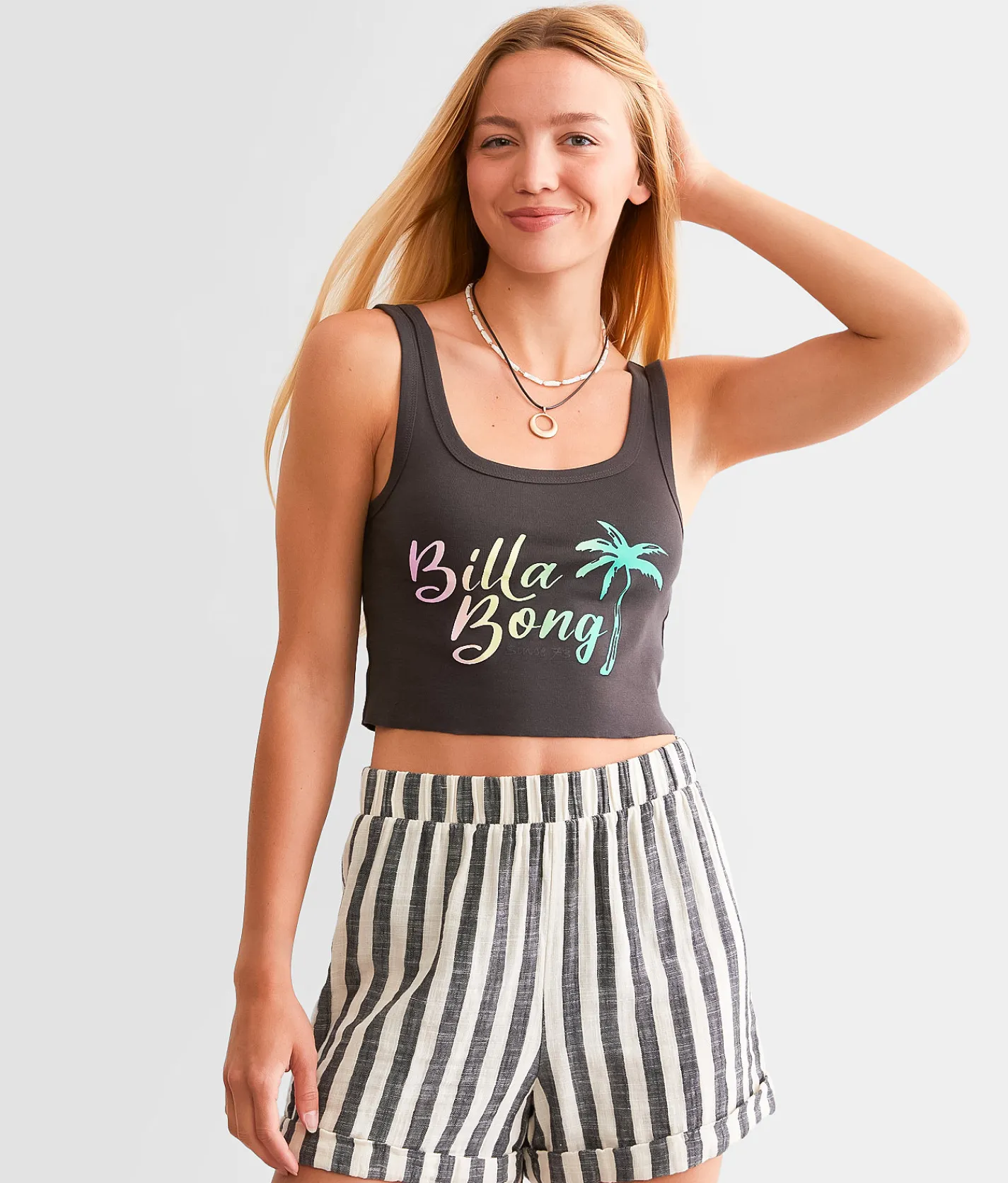Tops | Billabong Fresh Squeezed Tank Top Off Black