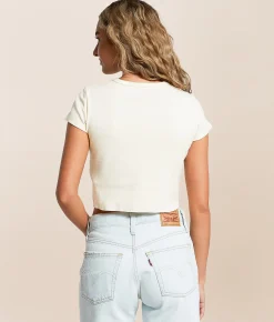 Tops | Billabong From Paradise Baby T-Shirt White Cap