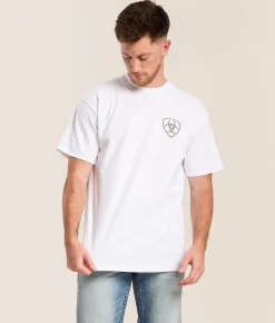 Ariat Frontier Patriot T-Shirt White Hot
