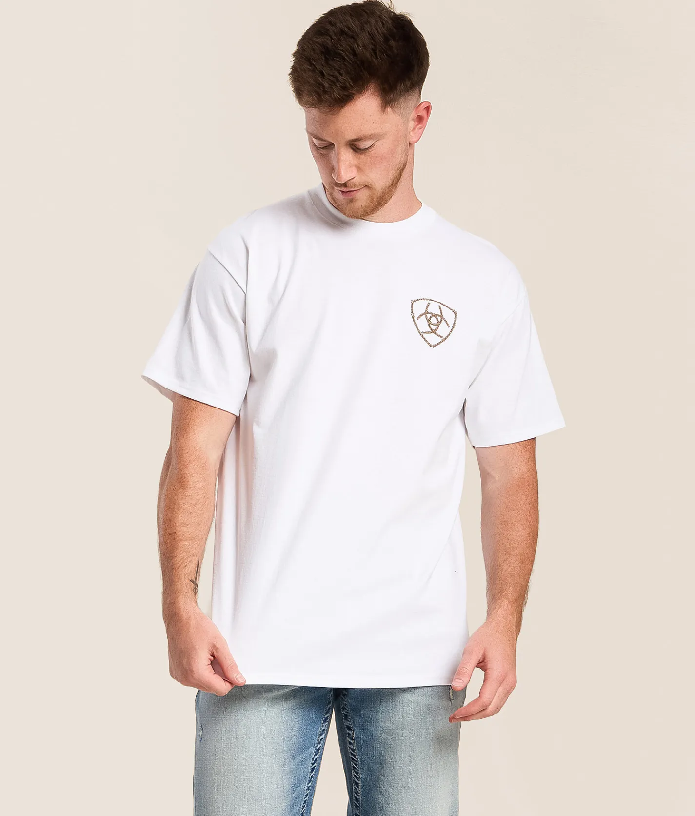 Ariat Frontier Patriot T-Shirt White Hot
